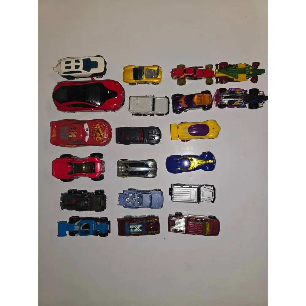 Red Kids Toy Sports Car - Die-Cast Racing Vehicle Set Of 20